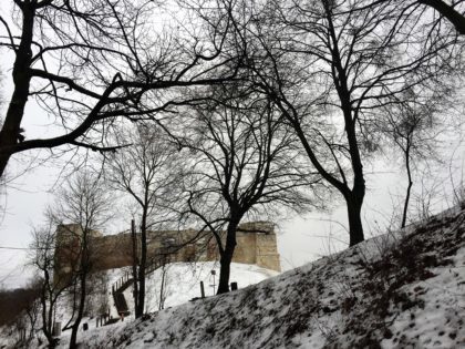 Kazimierz Dolny with kids - castle ruins