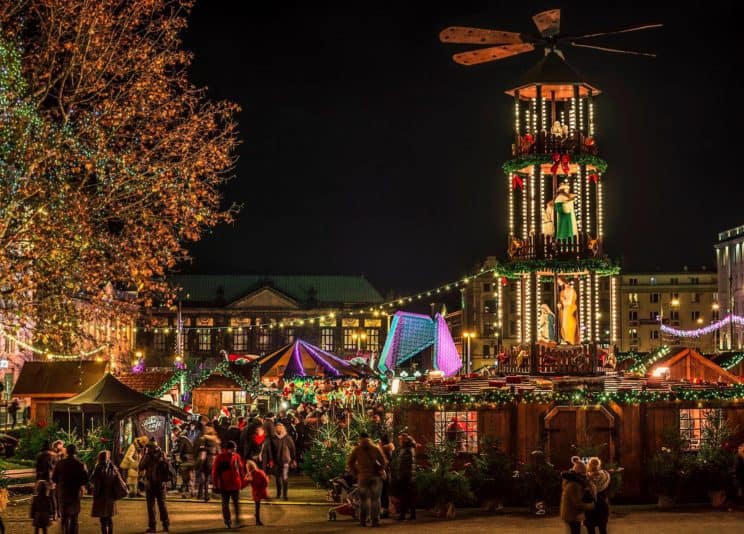Christmas market in Poznan, Poland