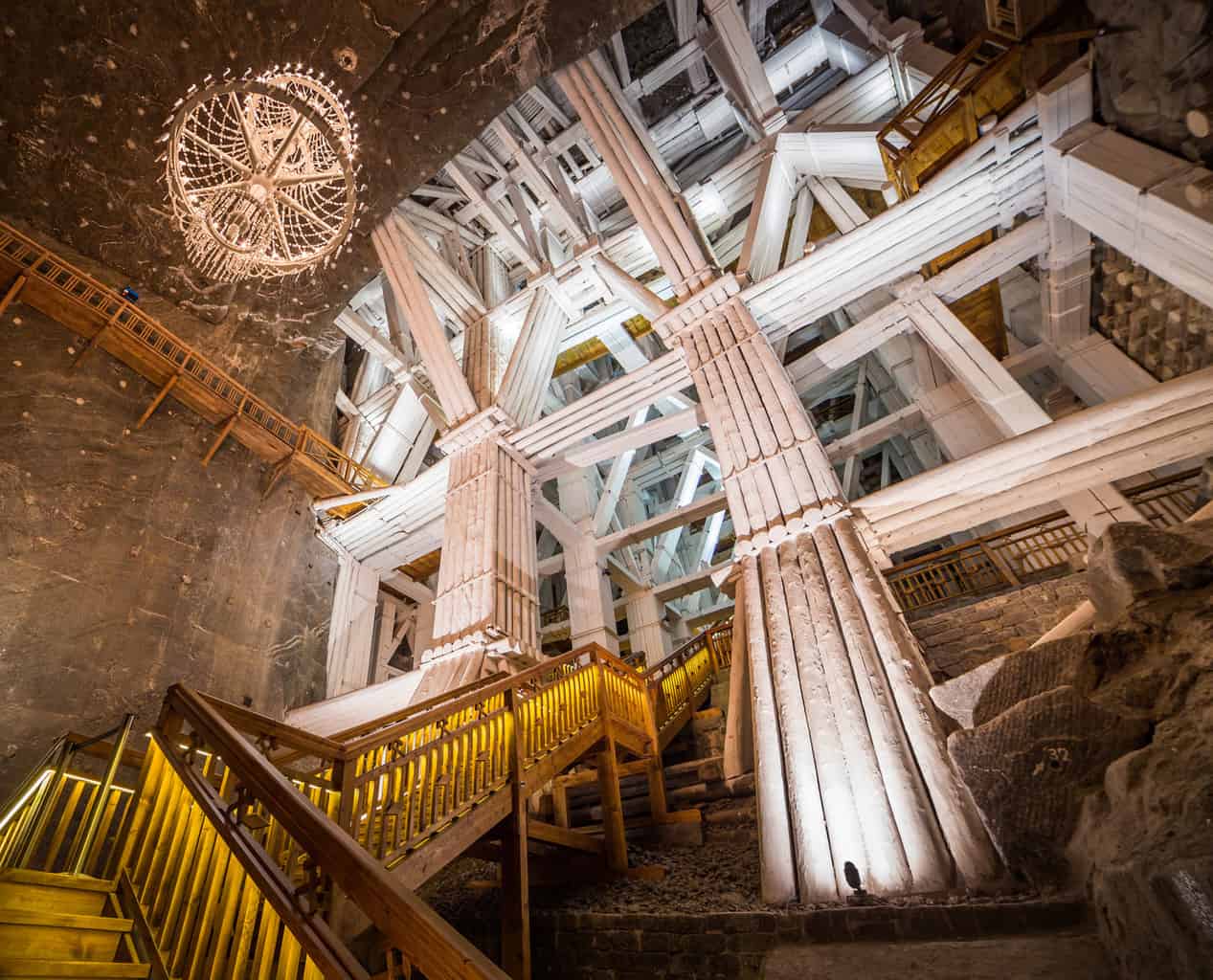 Poland salt mine