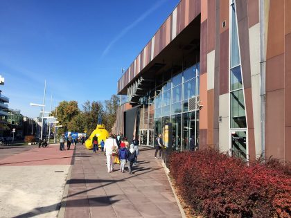 Copernicus Science Centre - entrance to the building