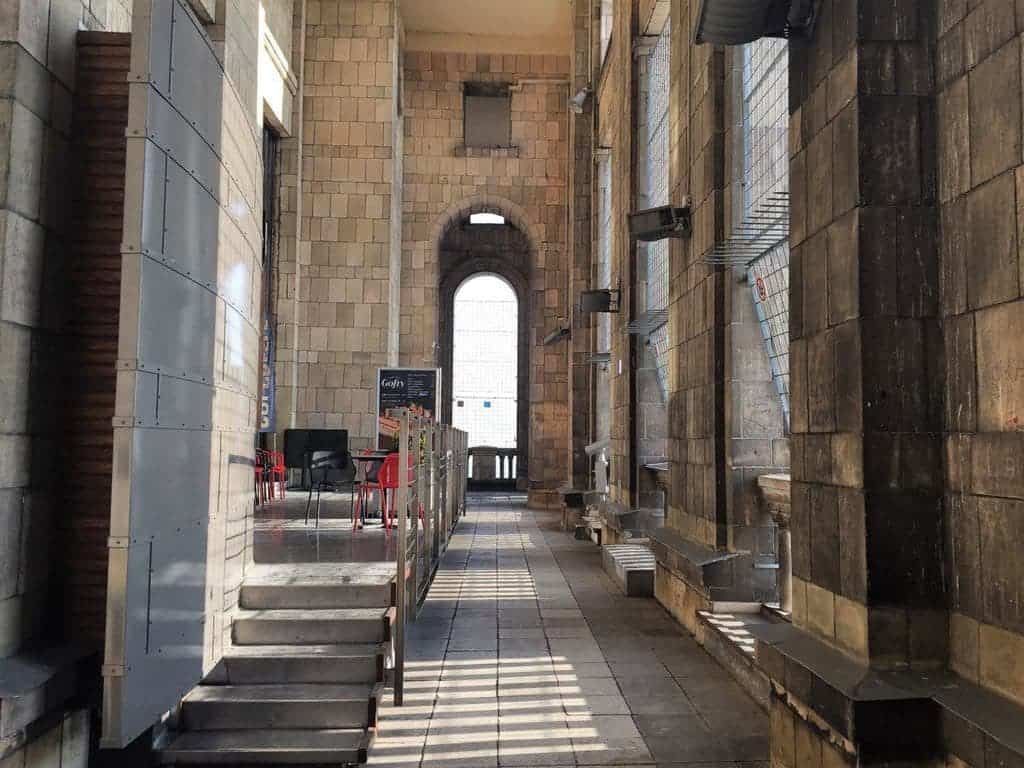Palace of Culture and Science in Warsaw, Poland - viewing platform