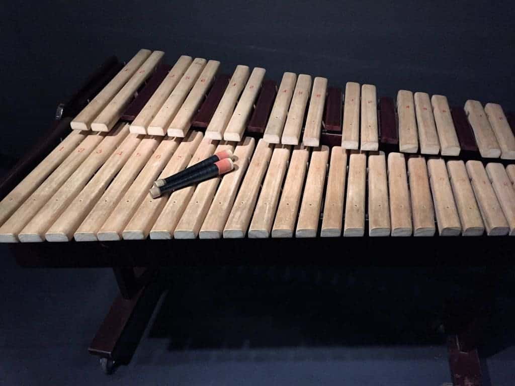 Museum of Asia and the Pacific in Warsaw - “Zone of Sounds” exhibition - you can play on this instrument