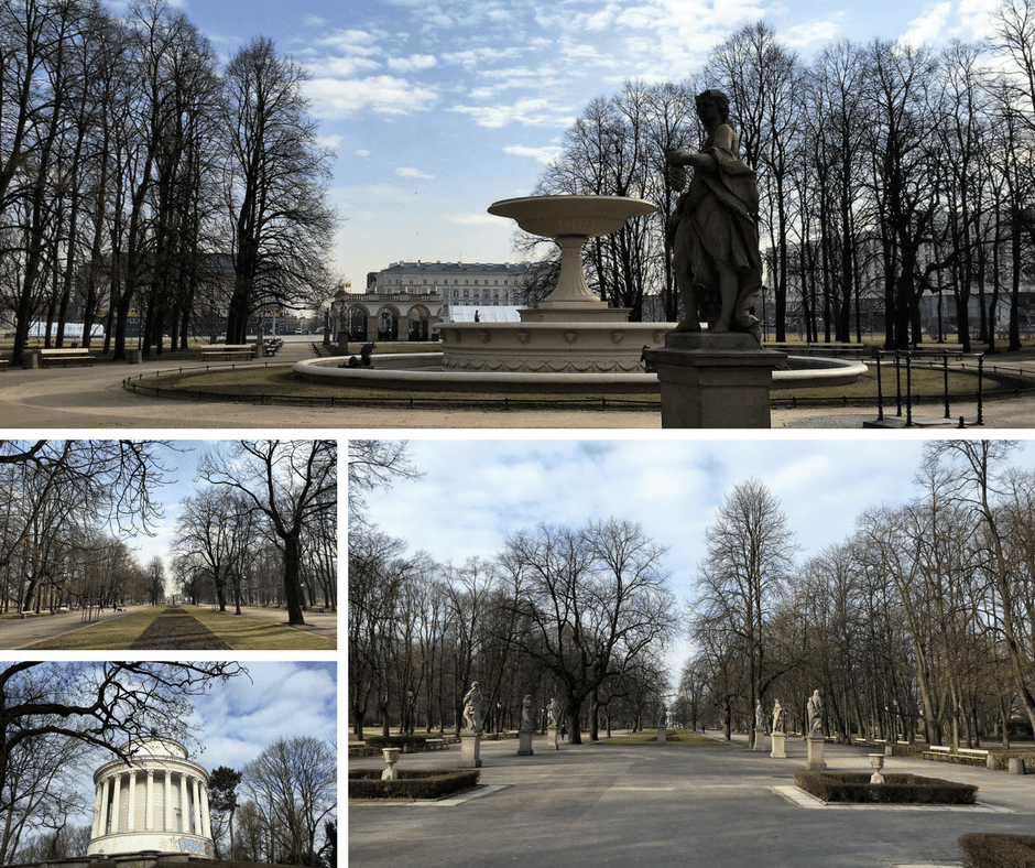 Saxon Garden, Warsaw, Ogrod Saski