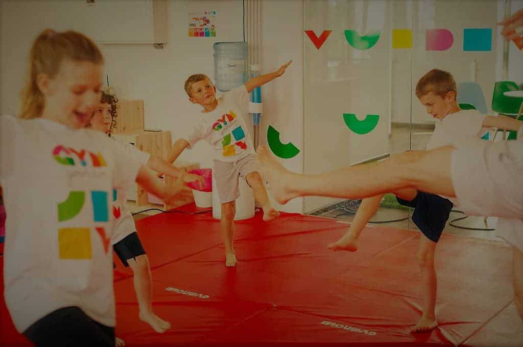 Birthday party in English in Warsaw, GYM Generation