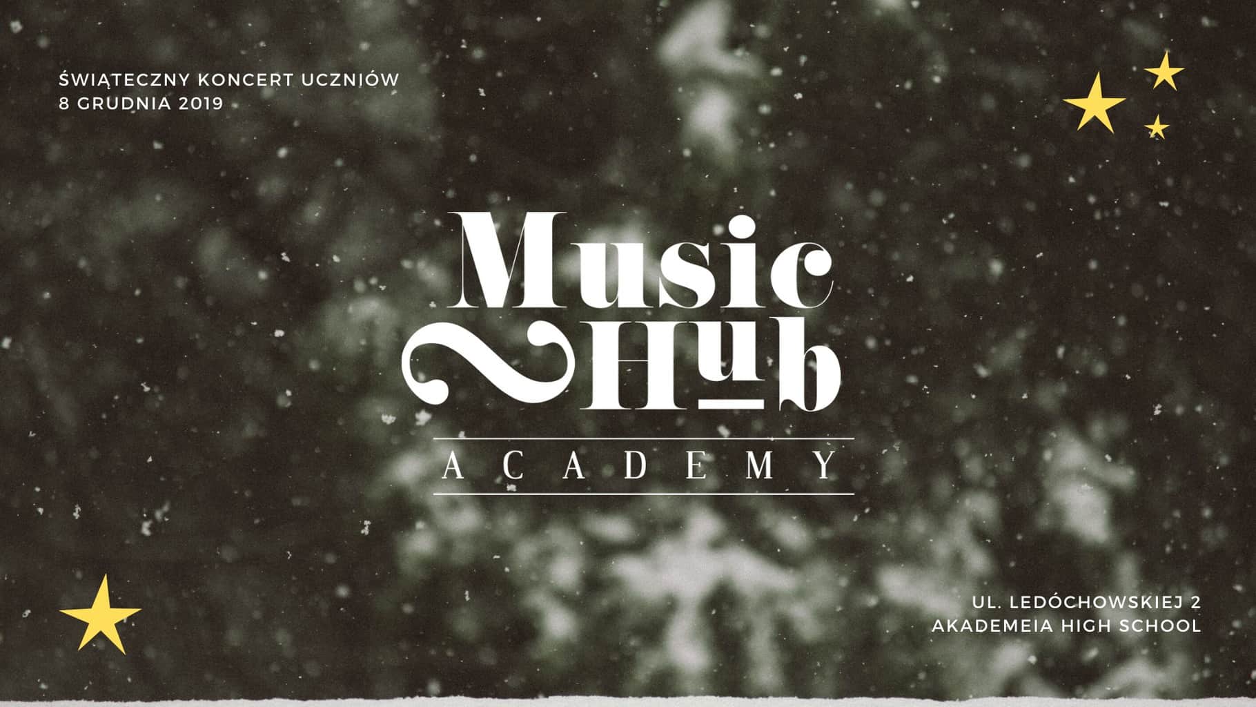 Christmas concert in Warsaw Poland