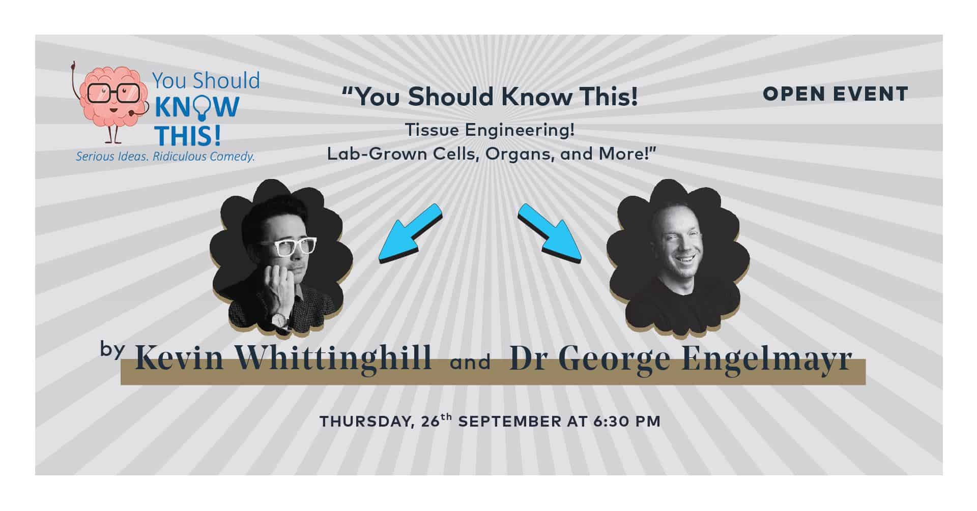 “You Should Know This! Comedy Game Show & Science” IN ENGLISH – experts discuss important topics of tissue engineering, Akademeia High School Warsaw Poland