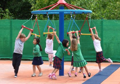 Primary School in Warsaw Poland