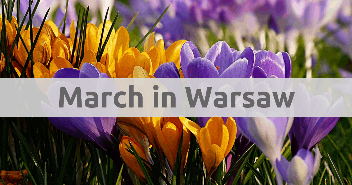 Things to do in Warsaw in spring
