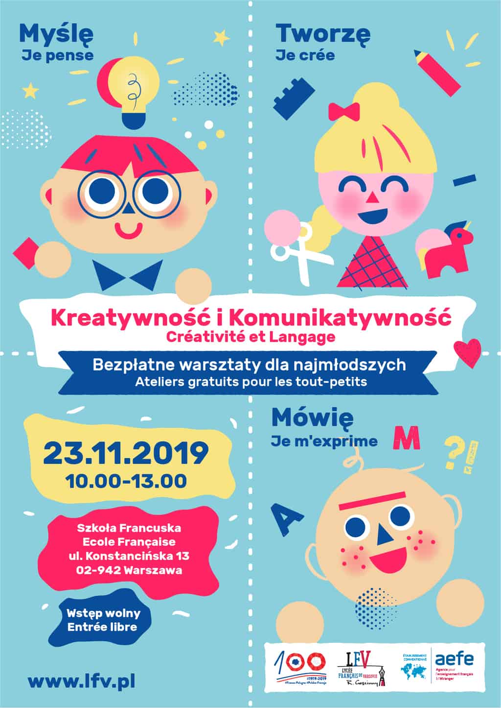 workshop for children in Warsaw Poland