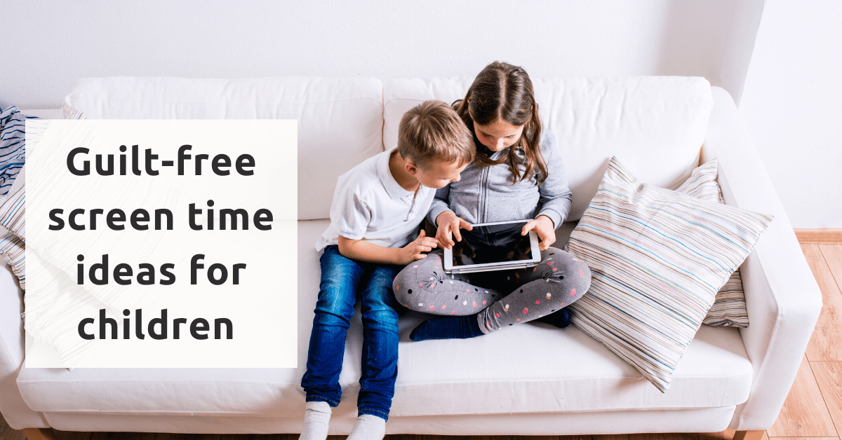 Keep your kids busy with guilt-free screen time