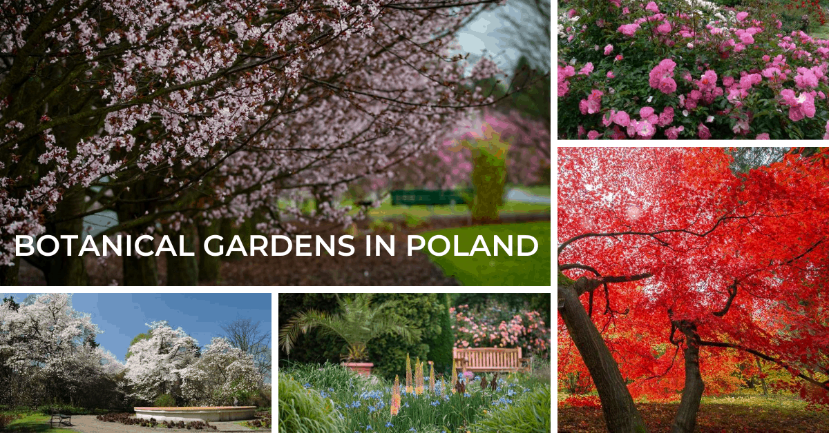 Botanical gardens in Poland