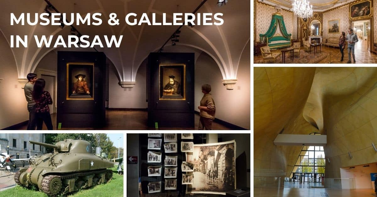 Museums and galleries in Warsaw Poland